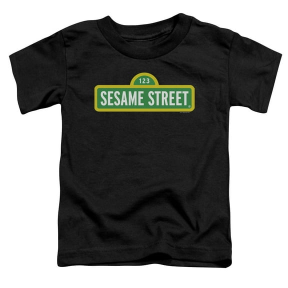 Sesame Street - Logo - Toddler Short Sleeve Shirt - 3T