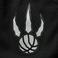 thumbnail image 3 of Men's Mitchell & Ness Purple Toronto Raptors Hardwood Classics Primary Logo Swingman Shorts, 3 of 4