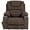 Brown, variant on HSUNNS Power Lift Recliner Chair for Adults with Massage and Heat, Velvet Oversized Recliner with Cup Holder and Side Pocket, Independent Backrest and Footrest, 25" Width Seat, Beige