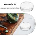 thumbnail image 3 of Raindrops Home Kitchen Glass Weight for Pickling Jars Clear Round Design for Sauerkraut and Kimchi, 3 of 8