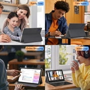 Android 16 Tablet,10 Inch Tablet,12GB RAM 64GB ROM,MTK6769 Octa-Core,5G WiFi,Face Unclocked,21MP Camera,BT 5.0,GPS Tableta,6000mAh,Electronics Tablets with Keyboard Mouse Stylus