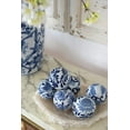 thumbnail image 6 of A&B Home Set of 6 Blue White Decorative Orbs, 6 of 6