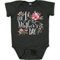 thumbnail image 3 of Inktastic Our First Mother's Day Pink Flowers Boys or Girls Baby Bodysuit, 3 of 5
