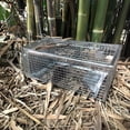 thumbnail image 7 of 1-Pack Humane Live Catch Mouse Trap Cage, Galvanized Steel Reusable Rodent Trap with Auto Lock Door, 7 of 7