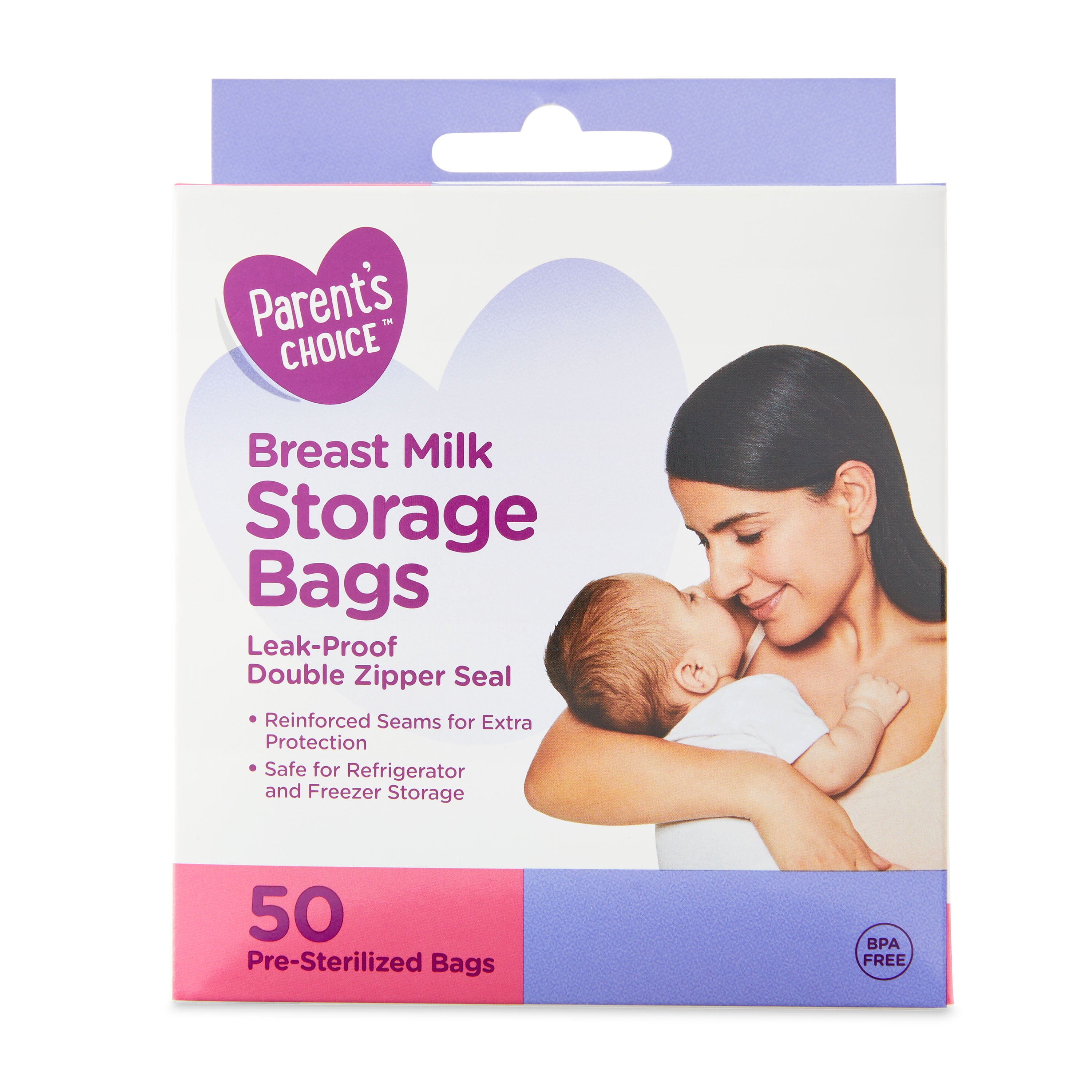 Parent's Choice Breast Milk Storage Bag 50ct