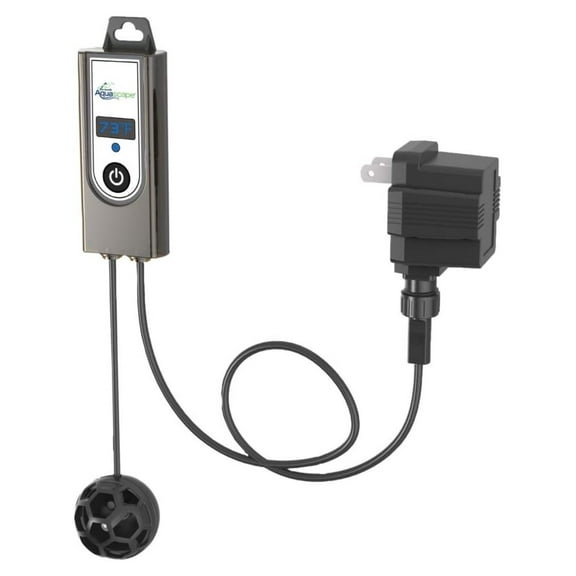 Gexandy 74013 Controls Smart Pond Thermometer with Transformer, Black