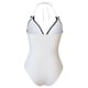 thumbnail image 3 of Trajes de baño tankini para mujer Traje de baño estampado diario para mujer Traje de baño conservador de cuerpo unido Conjunto de dos piezas con falda de playa estampada, 3 of 7