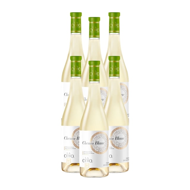 PACK DE 6 VINO BLANCO LA CETTO CHENIN BLANC 750ML