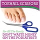 thumbnail image 3 of Tijeras ergonómicas para el cuidado de las uñas de los pies, pedicura, herramientas de belleza largas, 3 of 8