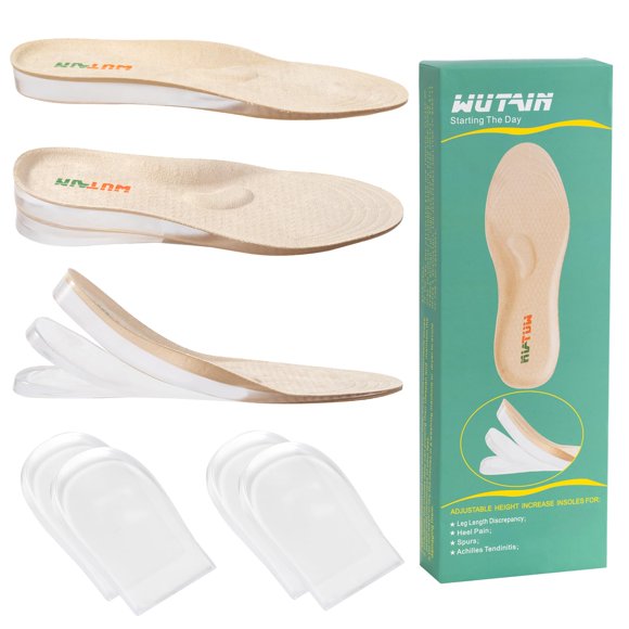 Plantillas ajustables para aumentar la altura WUTAIN para mujeres y hombres