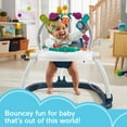 thumbnail image 2 of Fisher-Price Baby Bouncer Activity Center Jumperoo SpaceSaver with Lights & Sounds, Astro Kitty, 2 of 6