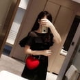 thumbnail image 3 of LinYooLi Heart Shape Evening Bag Party Clutch Handbag Chain Shoulder Bag, 3 of 6