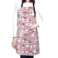 thumbnail image 4 of Bingfone Kawaii Pig Apron Gifts For Men, Women Professional Grade Chef Apron for Kitchen,BBQ & Grill, 4 of 8