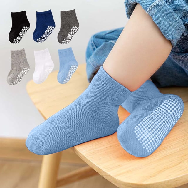Baby Boy Summer Shoes 1-7Years Childrens Socks Spring and Summer Childrens Socks Baby Socks Boys Solid Color Socks Childrens Socks Baby Boy Summer Outfit