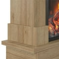 thumbnail image 2 of Ameriwood Home Ellsworth Fireplace with Mantel, Natural, 2 of 9