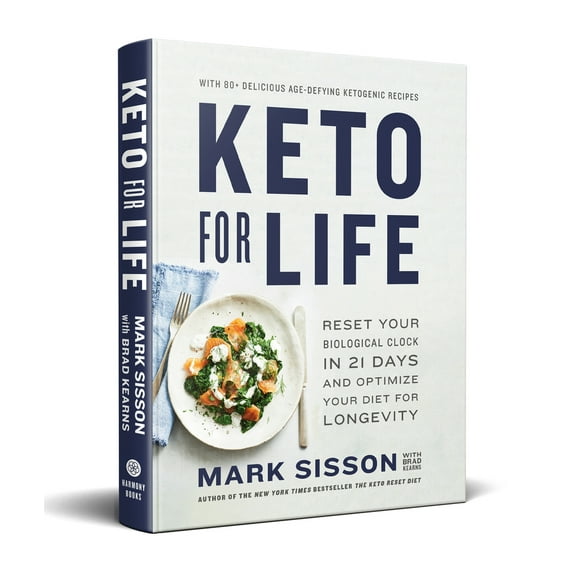 Pre-Owned Keto for Life: Reset Your Biological Clock in 21 Days and Optimize Your Diet for Longevity (Hardcover) 1984825712 9781984825711