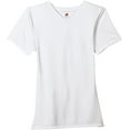 thumbnail image 5 of Hanes T-Shirt Col en V Cool DRI pour Femmes, TG, Blanc, 5 of 5