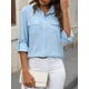 thumbnail image 4 of Blusa de mujer, camisa elegante, camisa casual suelta de manga larga, tops, 4 of 7