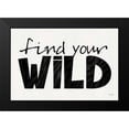 thumbnail image 2 of Jaxn Blvd. 18x13 Black Modern Framed Museum Art Print Titled - Find Your Wild, 2 of 5