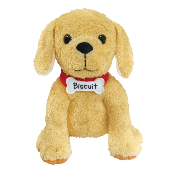 Muñeca de peluche MerryMakers Biscuit 25 cm, color amarillo