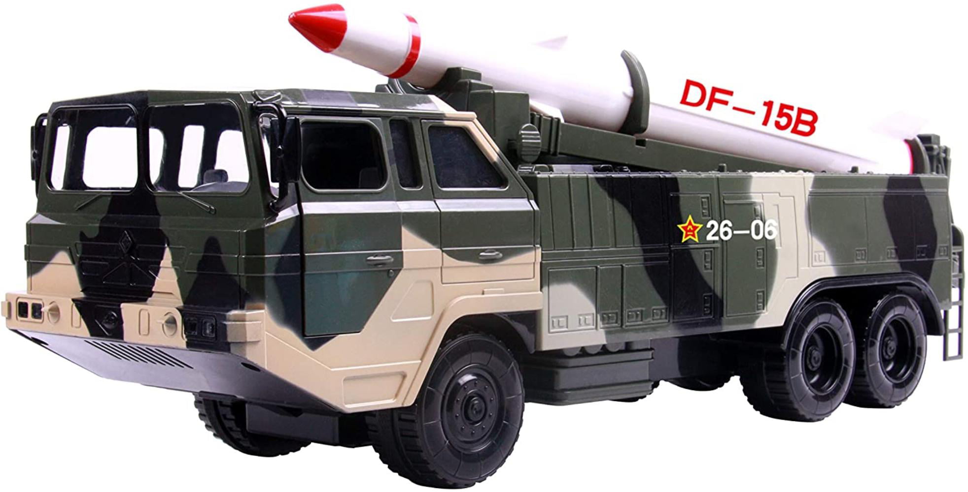 3PCS 1:64 Army Men Soldiers Toy Battlefield Kits Fighter Plane Missile Truck 
