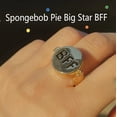 thumbnail image 3 of Bff Ring Opening Adjustable Friendship Ring Spongebob Best Friend Ring Gift For Good Friends_High-quality, 3 of 4