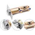 thumbnail image 3 of Pestillo de embutir tubular KAIYANG ajustable 60/70 mm para manijas de puerta de palanca, 3 of 5