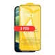 thumbnail image 1 of Pack 3 Unidades Mica Cristal Para iPhone Pantalla Completa, 1 of 1