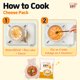 thumbnail image 4 of Instant Tteokbokki Pack (Cheese, Pack of 2) Korean Street food with cheese sauce Topokki Rice Cake - Quick & Easy to Prepare, 4 of 5