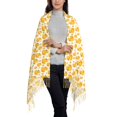 thumbnail image 2 of Gaeub yellow rubber ducks Print Tassel Scarf,Wraps Scarves for Women,Winter Scarf,Cold Weather Shawls,Ideal for Travel, 2 of 8
