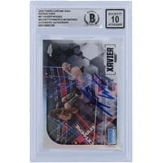 Xavier Woods WWE Autographed 2020 Topps Chrome Refractors #67 Beckett Fanatics Witnessed Authenticated 10 Card - Fanatics Authentic Certified