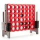 thumbnail image 2 of Costway Conecta Gigante 4 para Niños y Adultos Juego 4 en Raya Gigante con 42 Anillos Dispositivo de Deslizamiento Rápido 120 x 42 x 104 cm Rojo, 2 of 10