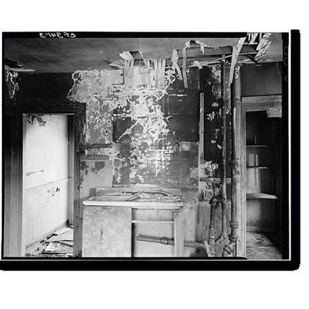 Historic Print, 42 Dean Street (House), Hartford, Hartford County, CT - 3, 16" x 20"