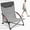 Gray, variant on Sekey Portable Beach Chair, Lightweight Camping Chair with Carry Bag, Low Folding Beach Chair for Adults, Compact Ourdoor Chair for Picnic, Fishing and Sports Events, Blue
