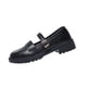 thumbnail image 1 of Mujeres Zapatos Negros Estilo Mary Jane Doble Correa Mochilas, Sandalias de las Mujeres Cómodas Más Tamaño Tacón Grueso Primavera Verano, 1 of 9