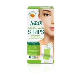 Veet Cold Wax Strips Face 20ct Walmart Com