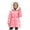 style-04 Pink, variant on Kogui Winter Jacket for Boys Puffer Jacket for Girls Packable Down-Alternative Warm Coat Shiny Outerwear for Kids Size 9-10 (Black,9-10 Years)