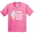 thumbnail image 3 of Inktastic I Make Ice Cream Disappear What's Your Power Youth T-Shirt, 3 of 5