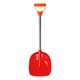 thumbnail image 3 of Pala de nieve para niños de 23 pulgadas | Pala de nieve con mango de acero inoxidable para niños | Mango metálico ergonómico antideslizante ligero D-Grip | Regalos fáciles de llevar para acampar y, 3 of 7