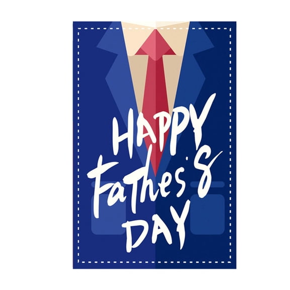 Gazechimp Father's Day Garden Flag, Porch Decorative Banner, Best Gifts for Dad, Polyester