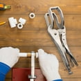thumbnail image 2 of 10" LOCKING PLIERS & WELDING CLAMP, Locking Pliers Vise Tools Quick-Lock Release For Easy Removal Clamping, 2 of 5