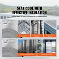 thumbnail image 7 of Double Reflective Insulation Roll Foam Core Radiant Barrier 600 in x 48 in x 1/8 in, 7 of 7