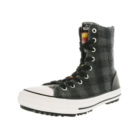 Chuck Taylor Hi Tops - Converse Women's Chuck Taylor Hi-Rise Boot Thunder / Black High-Top Wool - 8M