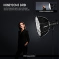 thumbnail image 4 of Softbox NEEWER octogonal de 28/70 cm con rejilla en forma de panal para Bowens, 4 of 9