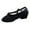 Black, variant on Women and Girls Jazz Shoes Slip On for Dance with Rubber Split Sole Women's Canvas Dance Shoes Soft Soled Training Shoes Ballet Shoes Sandals Dance Casual Shoes