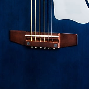 Maestro Mini-Acoustic Guitar Travel-Friendly Compact, 30
