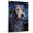 Scottish Deerhound, variant on Thuan Belgian Malinois Dog Art Van Gogh-Inspired - Contemporary Abstract Modern Dog Wall Decor - Dog Painting Canvas Canvas Print 11x17 inches Unframed