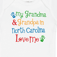 thumbnail image 4 of Inktastic North Carolina Grandma Loves Me Boys or Girls Baby Bodysuit, 4 of 5