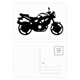 thumbnail image 1 of Mecanico de moto modelo silueta Set cumpleaños gracias tarjeta postal correo lado 20pcs, 1 of 3