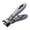 Gray, variant on EBCUE Nail Clippers Premium Stainless Steel Wide Jaw Anti Splash Design Ultra Sharp Heavy Duty Clippers with Ergonomic Lever,Perfect for Men Women and Seniors
